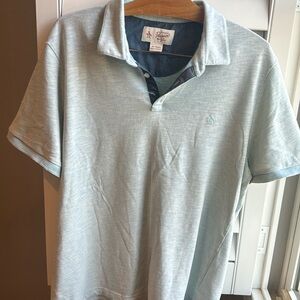 Penguin light blue polo XL